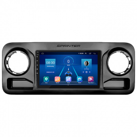 Штатная магнитола Lesko Mercedes-Benz Sprinter III W907/910 2018-н.в. 10" 2/32Gb Wi-Fi GPS Base (10708-57570)