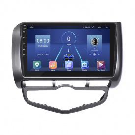 Штатная магнитола Lesko 9" Honda Jazz I Рестайлинг 2005-2008 4/32Gb/ 4G/ Wi-Fi/ CarPlay Premium (9493-38120)