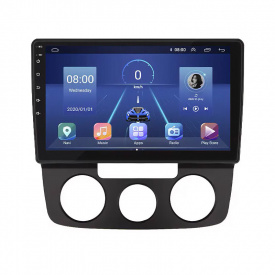 Штатная магнитола Lesko Volkswagen Jetta V Auto AC 2005-2011 10" 6/128Gb 4G Wi-Fi GPS Top (10724-55653)