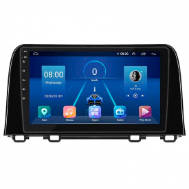 Штатная магнитола Lesko Honda CR-V V Рестайлинг 2019-н.в. 9" 6/128Gb 4G Wi-Fi GPS Top (11491-65176)