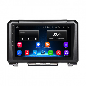 Штатная магнитола Lesko для Suzuki Jimny III Рестайлинг 1 2005-2012 9" 2/32Gb Wi-Fi GPS Base (12020-67159)