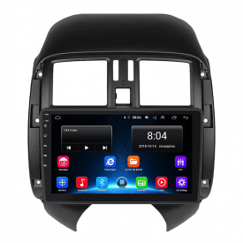 Штатная магнитола Lesko для Nissan Sunny N17 Рестайлинг 2014-2016 9" 2/32Gb Wi-Fi GPS Base (12170-67840)