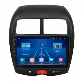 Штатная магнитола Lesko Mitsubishi Outlander Sport I 2010-2013г 10" 2/32Gb 4G Wi-Fi GPS Top (11496-66079)