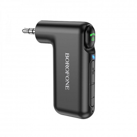 Автомобильный приемник Borofone BC35 Wideway AUX BT receiver 3.5 mm 150 mAh 10 ч Black