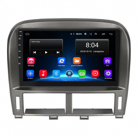 Штатная магнитола Lesko для Toyota Celsior III (F30) Рестайлинг ver 2 2003-2006 9" 2/32Gb Wi-Fi GPS Base (11784-71078)
