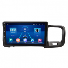 Штатная магнитола Lesko для Volvo S60 II Рестайлинг 2013-2018 9" 2/32Gb Wi-Fi GPS Base (12112-74298)
