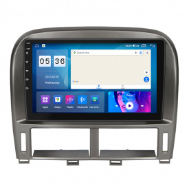 Штатная магнитола Lesko для Lexus LS III Рестайлинг ver 2 2003-2006 9" 4/64Gb CarPlay 4G Wi-Fi GPS Prime (11786-70199)