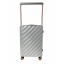 Чемодан Milano bag 015 M 60 л Серебряный (015/71/50) Балаклея