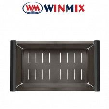 Сушка для посуды Winmix BAS-02 NANO-BLACK SUS304 на мойку из нержавеющей стали, Польша