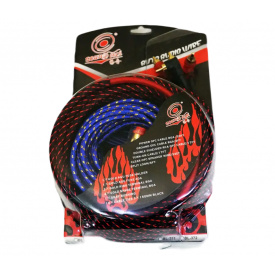 Набор проводов для усилителя сабвуфера SOUND Tech 8GA 6м 1500W ART: 5600 (3_02414)