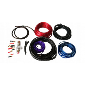 Набор проводов для усилителя сабвуфера Boschmann BM Audio AWT-8K 6.1м 3000W (3_00406)