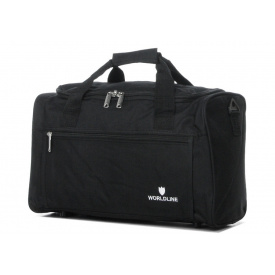 Дорожня сумка AIRTEX Worldline 847/40 S 25x40x20 см Чорний (847/40/54/51)