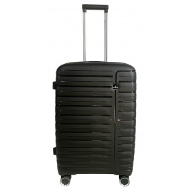Чемодан Snowball Madisson 51203 M 68 л Черный (51203/54/50)
