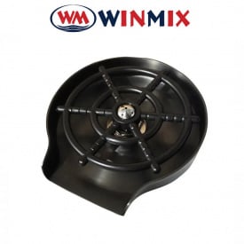 Омивач для склянок Winmix WAS-01 NANO-BLACK із нержавіючої сталі, Польща