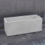 Клумба бетонная Лиссабон XL 40x100x40 см, уличная садовая Орехов