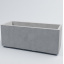 Клумба бетонная Лиссабон XL 40x100x40 см, уличная садовая Орехов