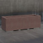 Цветочник бетонный Лиссабон 2XL 40x120x40 см, уличный садовый Тячев