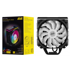 Кулер-вентилятор для процесора 2E GAMING Air Cool AC120D4TC-ARGB Чорний Харків