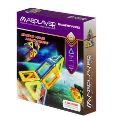 Конструктор дитячий Magplayer MPB-14 Різнокольоровий 14 деталей Обухів