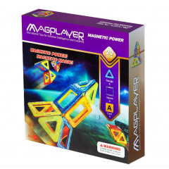 Конструктор для детей Magplayer MPA-20 Разноцветный 20 деталей iz16634 Винница