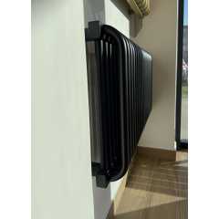 Дизайн-радіатор Terma Delfin 440x820 mm Heban Переяслав-Хмельницький
