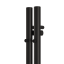 Полотенцесушитель Terma ROLO HANGER 1200x95 Black mat Новая Прага
