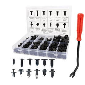 Набор универсальных клипс для салона авто в кейсе и съемник MyCar 240 шт (H051377)