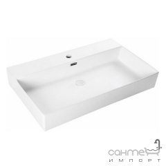 Прямоугольная раковина Devit Linea 70 1810070 белая Хмельницький