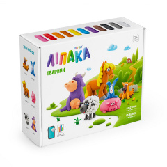 Пластилин меганабор Забавные животные Lipaka KD114360 Чортков