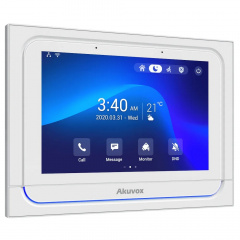 IP-видеодомофон с Wi-Fi 7" Akuvox X933W White Киев