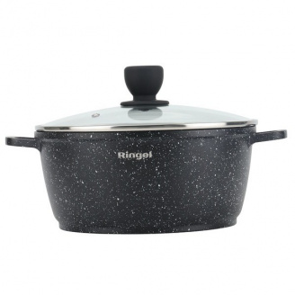 Кастрюля алюминиевая с крышкой 20 см 2,4л Ringel RG-2107-20