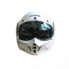 Мотошолом модуляр Beon B-707 BEON Logo XXL Shiny Pearl White (298707) Запоріжжя