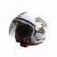 Мотошлем открытый Beon B-120 202 XL Shiny Light Grey (298701) Днепр