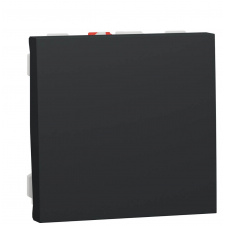Одноклавишный выключатель Schneider Electric NU320654 (схема 1) 10А 2М (антрацит)