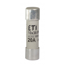 Предохранитель ETI 002625034 CH 10x38 gR-PV 20A 900V (30kA)