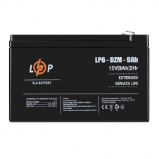 Тяговый свинцово-кислотный аккумулятор LogicPower 6-DZM-9 Ah (LP12654)