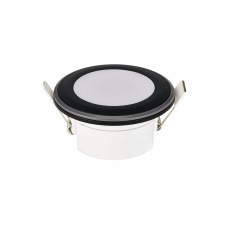 Светодиодный светильник встроенный LED Horoz Electric PARKER-5 5W 4200K черный (016-071-0005-020)