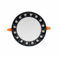 Светодиодный светильник встроенный LED Horoz Electric HARLEY-16 16W 3000K-6500K черный (016-074-0016-020)