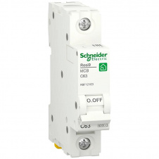 Автоматический выключатель Schneider Electric RESI9 6кА 1P 63A C (R9F12163)