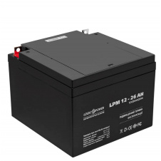 Фото - Аккумулятор AGM LPM 12 - 26 AH Аккумулятор AGM LPM 12 - 26 AH
