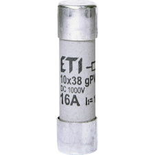Предохранитель ETI 002625107 CH 10x38 gPV 16A 1000V (10kA) UL