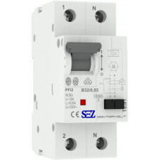 Фото - Диф автомат SEZ PFI2 B 32A/0,03A (PFI2В_32A/0,03A) Диф автомат SEZ PFI2 B 32A/0,03A (PFI2В_32A/0,03A)