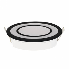 Светодиодный светильник встроенный LED Horoz Electric CARTER-12 12W 4200K черный (016-072-0012-020) Луцк