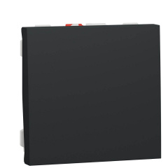 Одноклавишный выключатель Schneider Electric NU320654 (схема 1) 10А 2М (антрацит) Луцьк