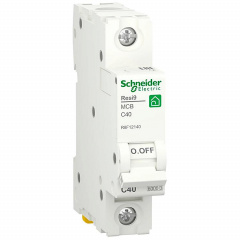 Автоматический выключатель Schneider Electric RESI9 6кА 1P 40A C (R9F12140) Фастов