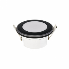 Светодиодный светильник встроенный LED Horoz Electric PARKER-5 5W 4200K черный (016-071-0005-020) Ромни