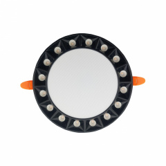 Светодиодный светильник встроенный LED Horoz Electric HARLEY-16 16W 3000K-6500K черный (016-074-0016-020) Переяслав-Хмельницкий