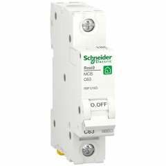 Автоматический выключатель Schneider Electric RESI9 6кА 1P 63A C (R9F12163) Балаклія