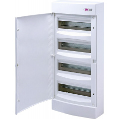 Наружный модульный щит ETI 001101021 ECT 48PO 48 М с белой дверцей Черкаси