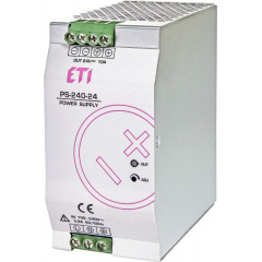 Блок питания ETI 004656683 PS-240-24 (Вход: 100-240V AC/140-340V DC; Выход: 24-28V DC/240W/10A) Житомир